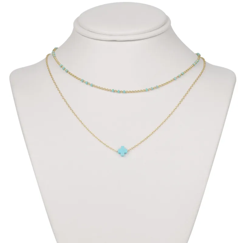 e's go-to gift layers - turquoise sold by enewton
