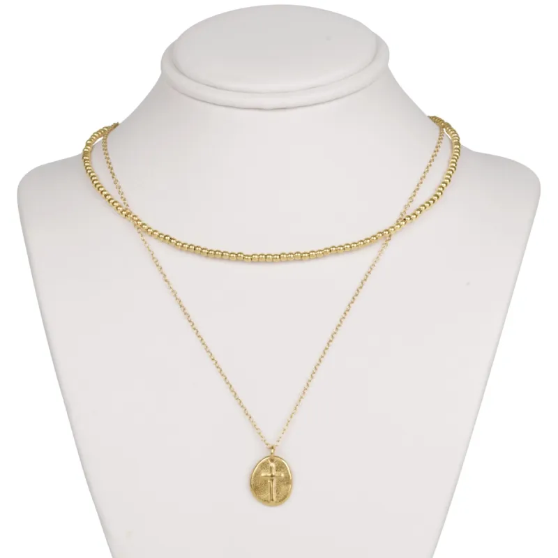 e's inspire small layers - classic gold sold by enewton