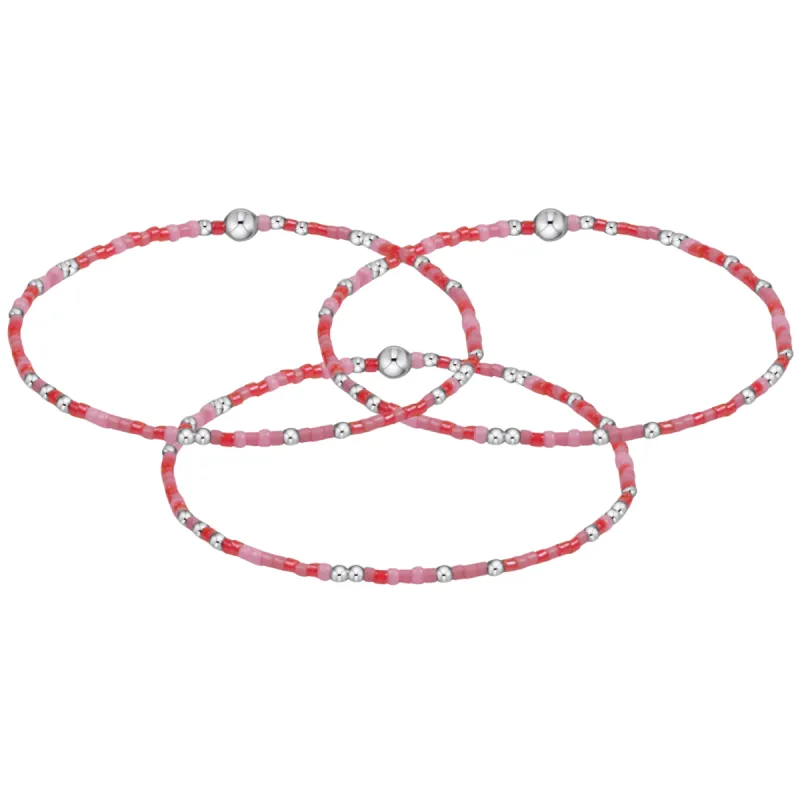 hope unwritten sterling bracelet - party like a flockstar (set of 3) sold by enewton