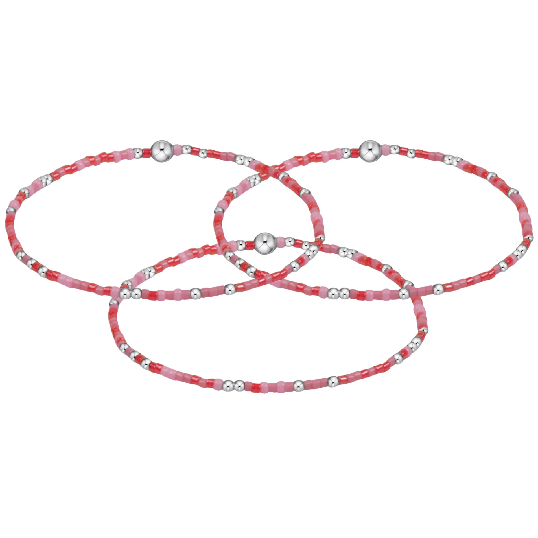 hope unwritten sterling bracelet - party like a flockstar (set of 3) sold by enewton