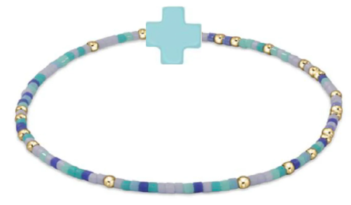 egirl Hope Unwritten Signature Cross Bracelet- Water You Doing? sold by enewton