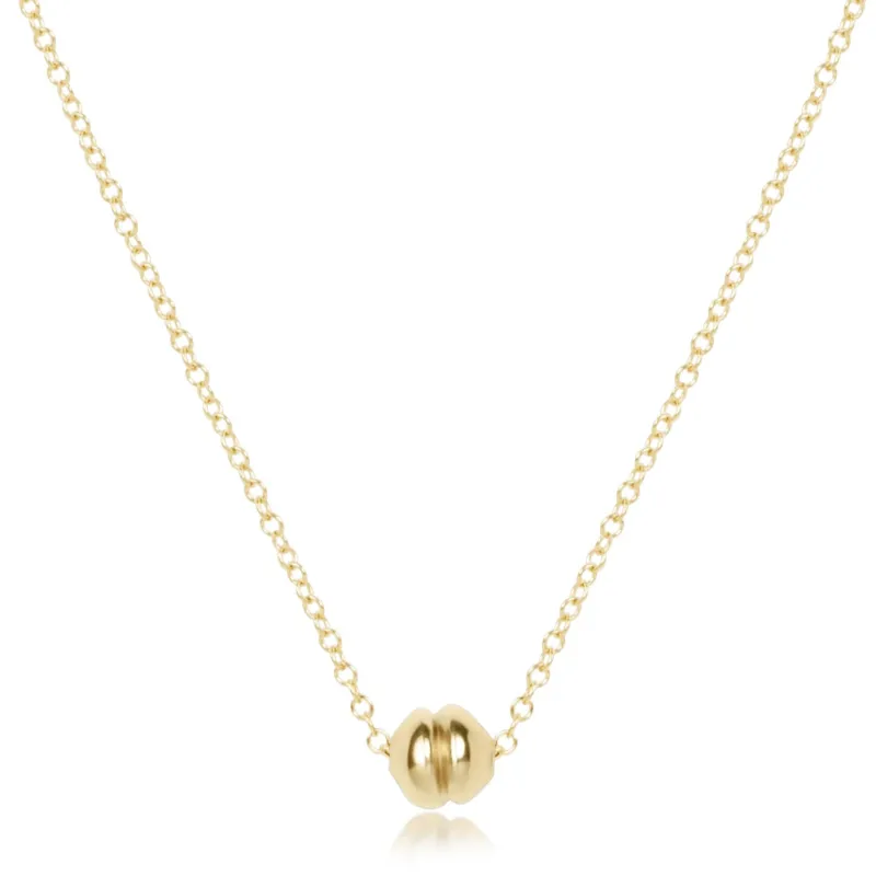 16" Necklace Gold - Admire Small Gold sold by enewton