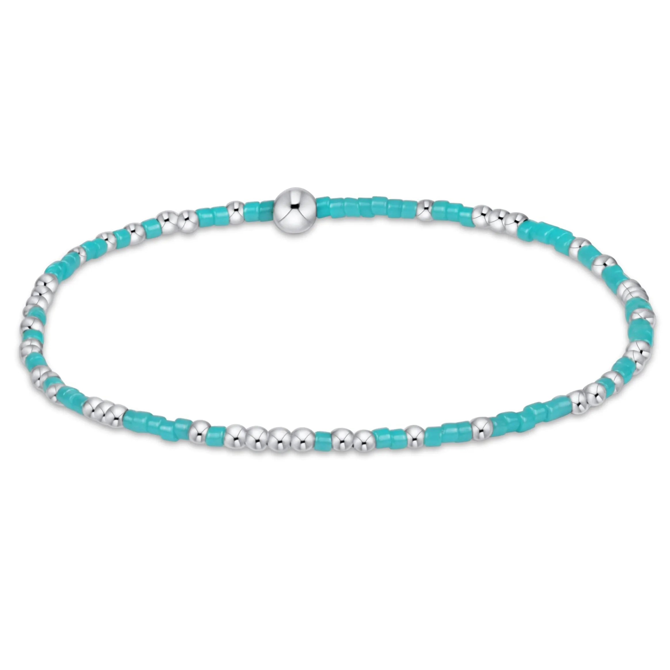 Hope Unwritten Sterling Bracelet - Turquoise sold by enewton