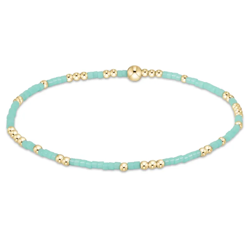 Hope Unwritten Bracelet - Mint sold by enewton