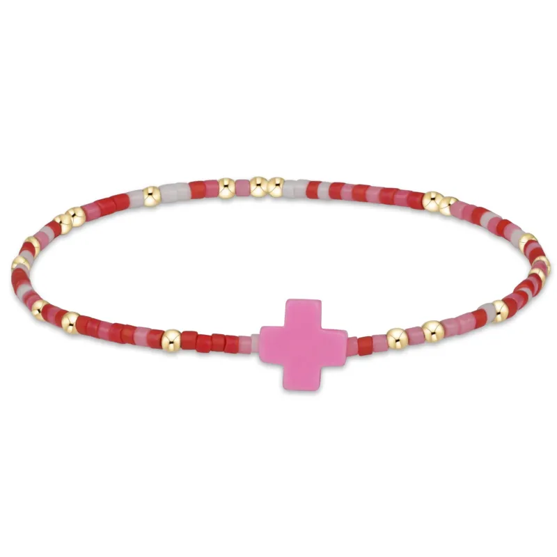 egirl Hope Unwritten Signature Cross Bracelet - Kind Of A Pig Deal sold by enewton