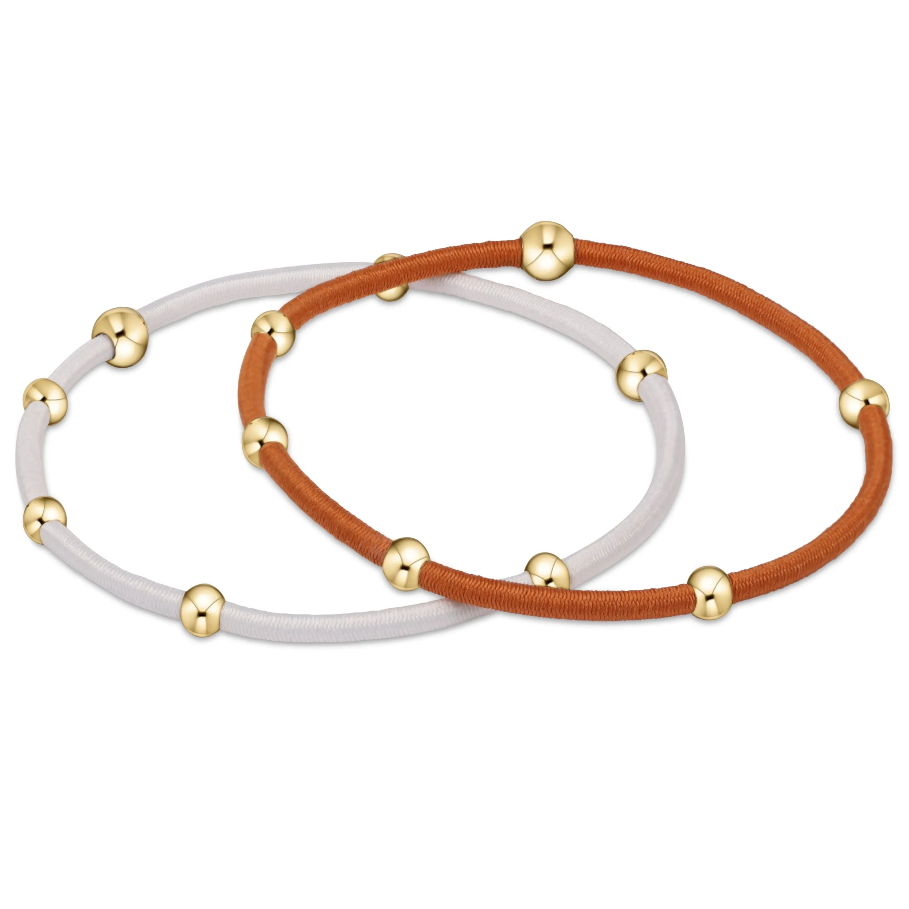 Gameday "e"ssentials Set - Burnt Orange-White sold by enewton