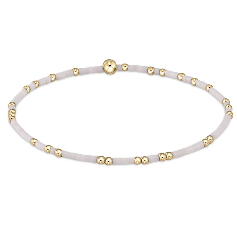 Hope Unwritten Bracelet - White sold by enewton