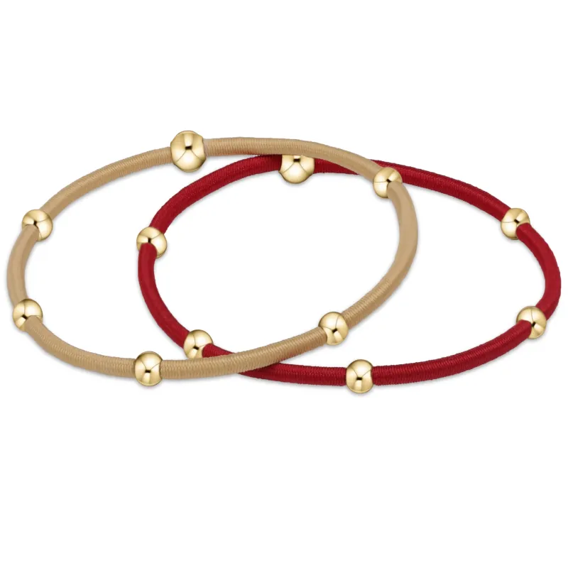 Gameday "e"ssentials Set - Gold Luster-Wine sold by enewton