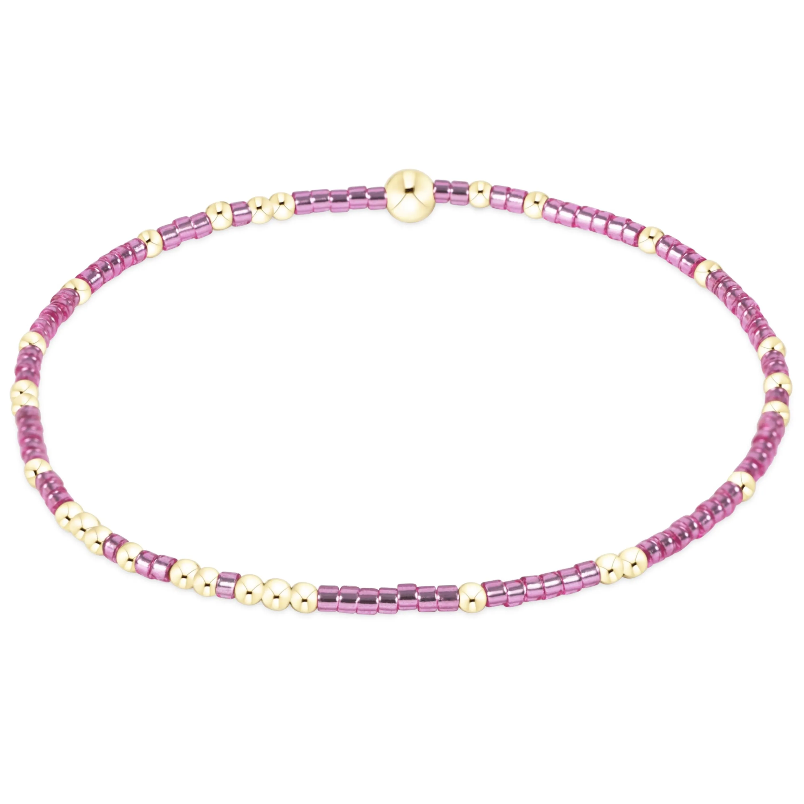 egirl Hope Unwritten Bracelet - Pink Metallic sold by enewton