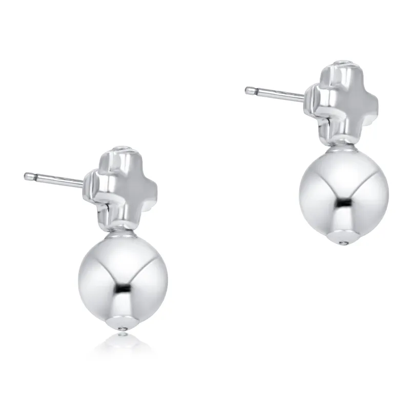 Signature Cross Sterling Stud - Classic Sterling sold by enewton