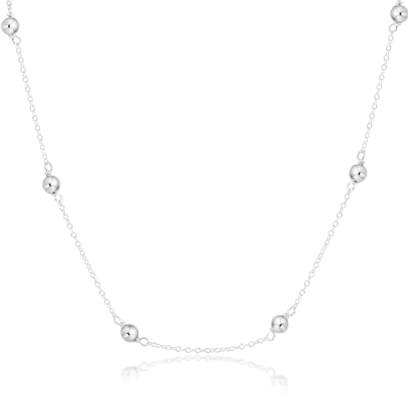 Choker Simplicity Chain Sterling - Classic 4mm Sterling sold by enewton