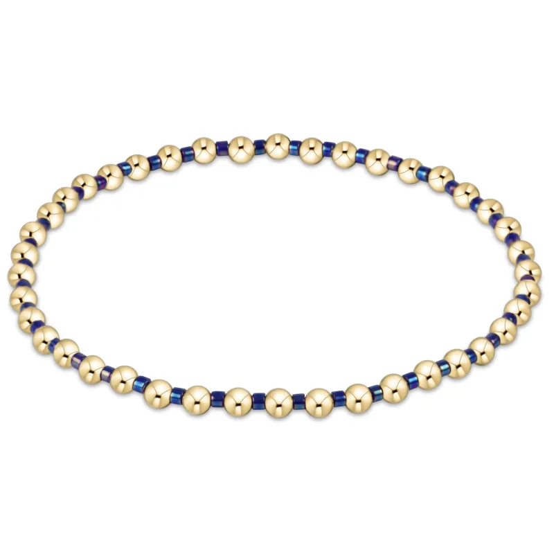 Hope Grateful Bracelet - Blue Metallic sold by enewton