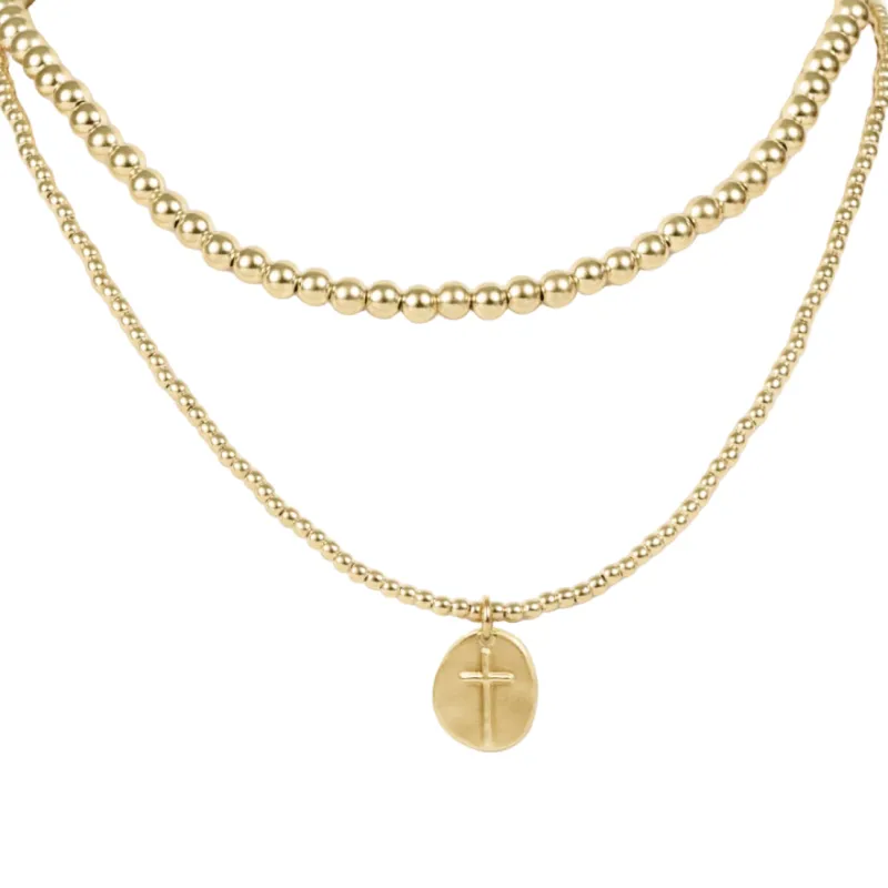 layers with meaning - gold small inspire sold by enewton