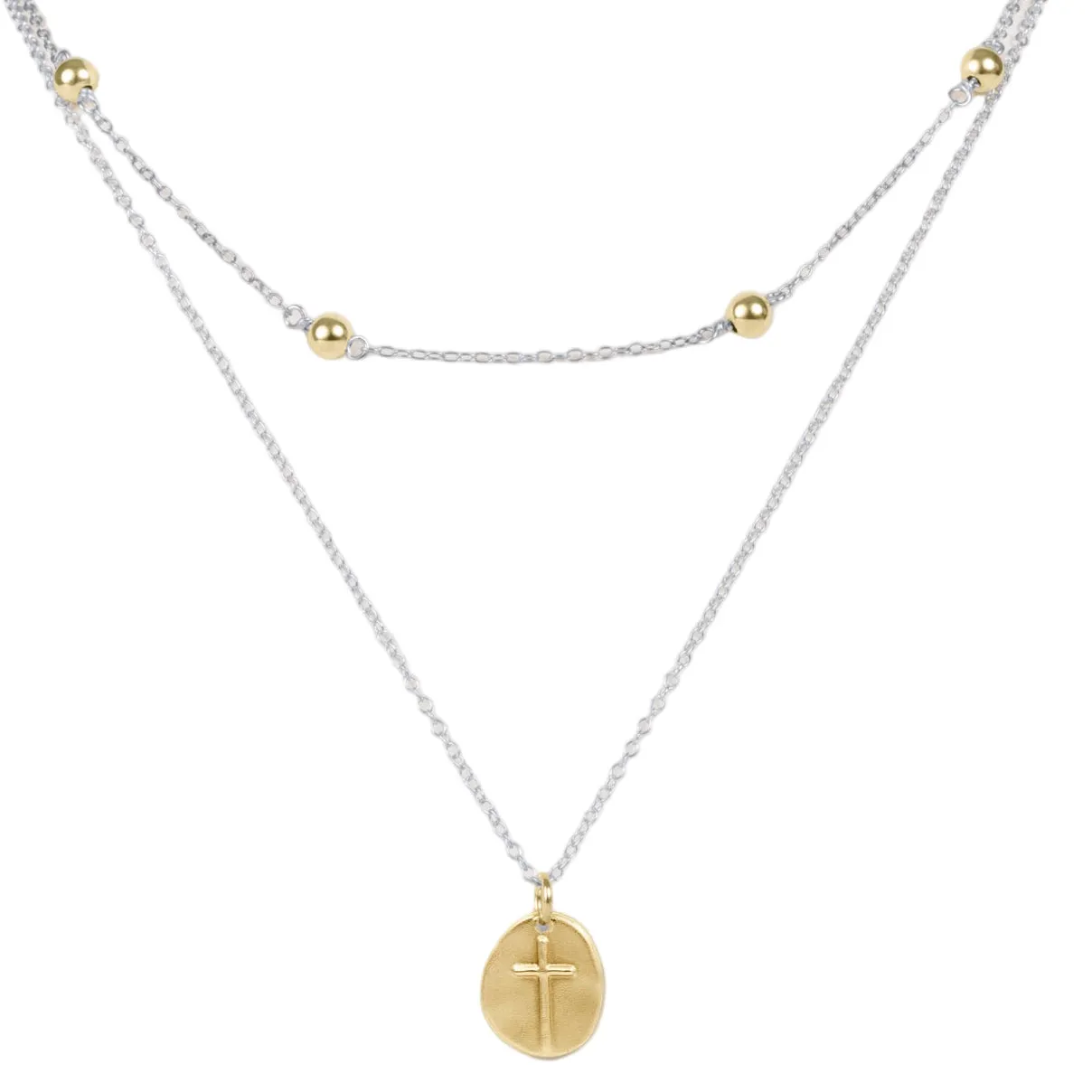 e's go-to gift layers - mixed metal small inspire sold by enewton