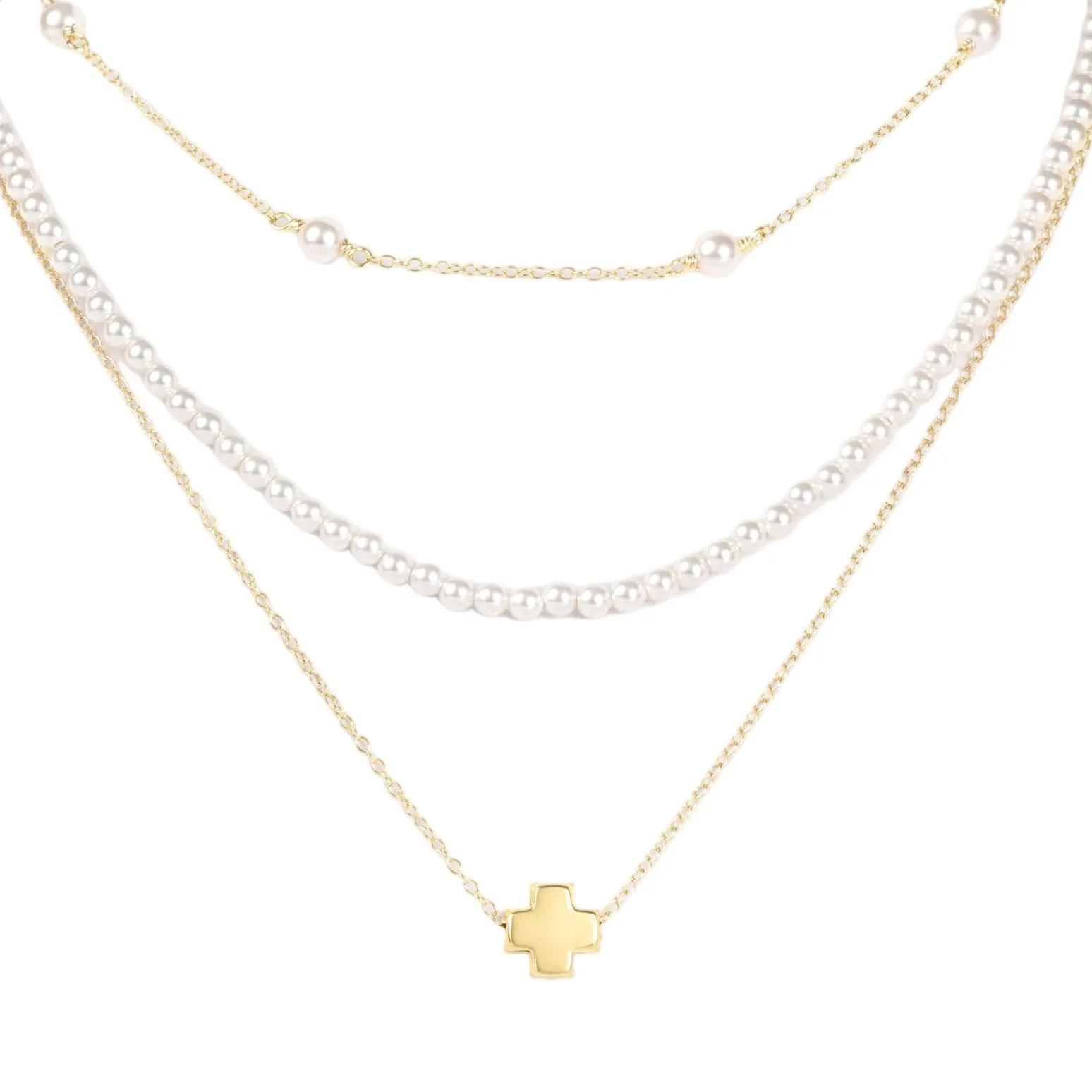 e's luxe go-to gift layers - pearl sold by enewton