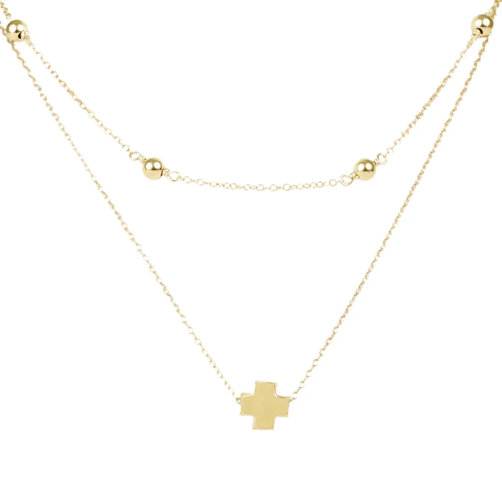 e's go-to gift layers - gold signature cross sold by enewton