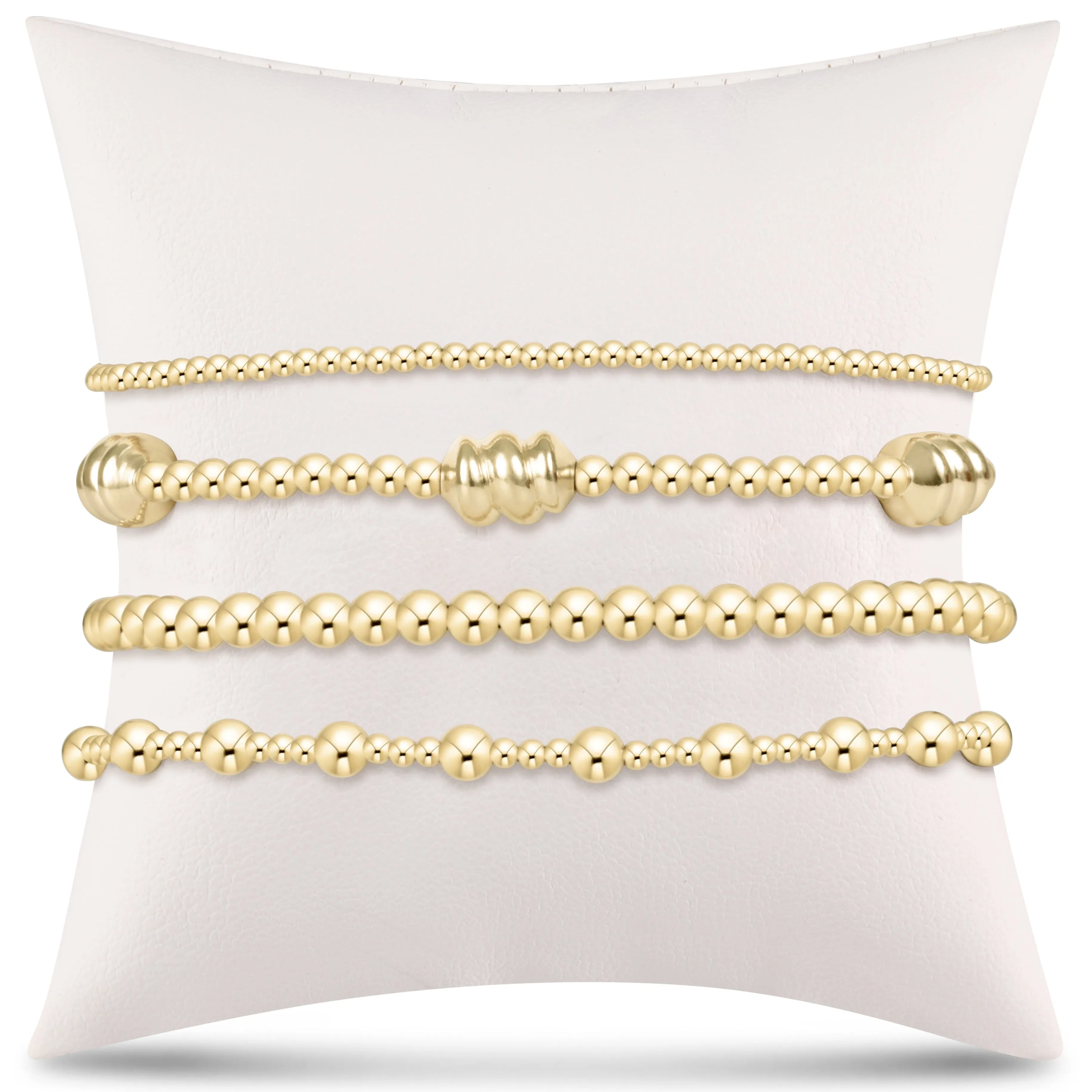 enewton Extends - admire the moment gift stack - gold sold by enewton