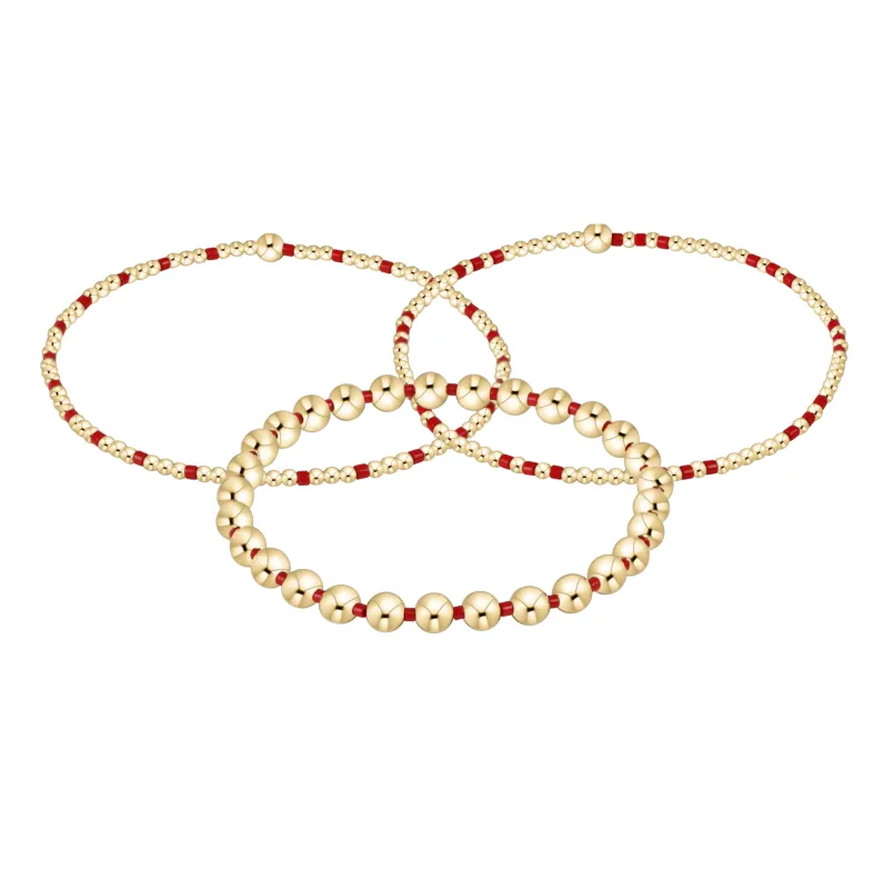 fan favorite gift stack - bright red sold by enewton