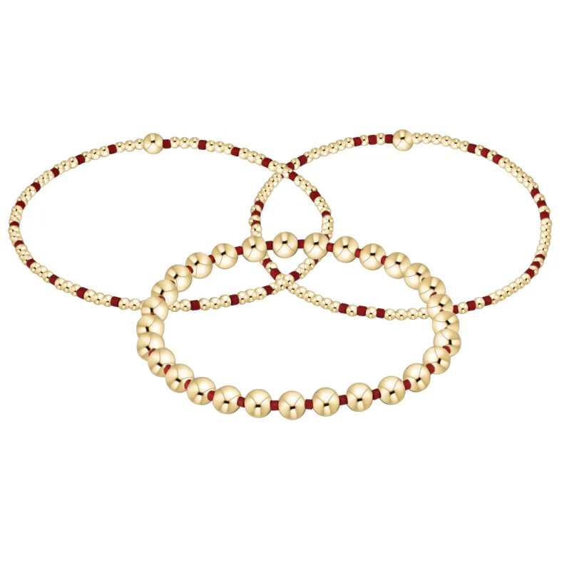 fan favorite gift stack - crimson sold by enewton