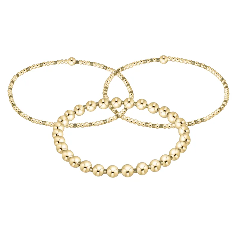 fan favorite gift stack - gold luster sold by enewton