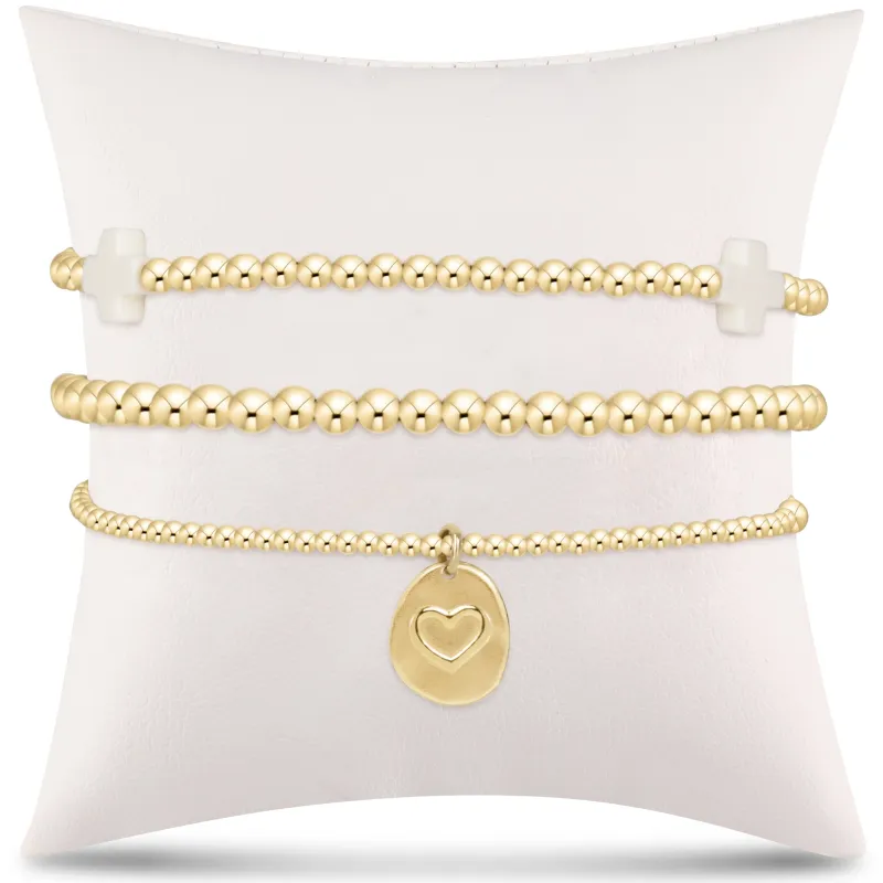 enewton Extends - e's go-to gift stack - off-white small inspire love sold by enewton