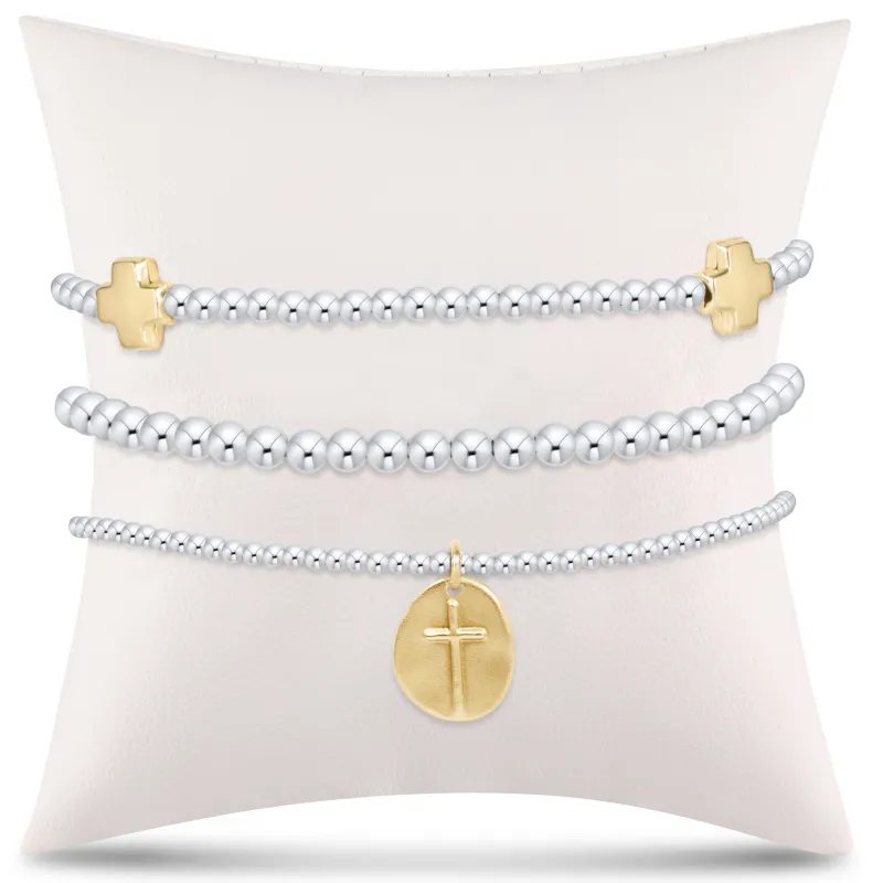 enewton Extends - e's go-to gift stack - mixed metal small inspire sold by enewton