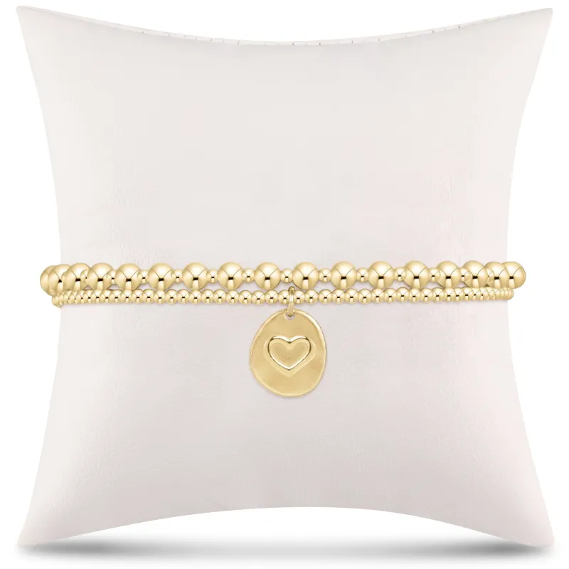 enewton Extends - grateful for you gift stack - gold small inspire love sold by enewton