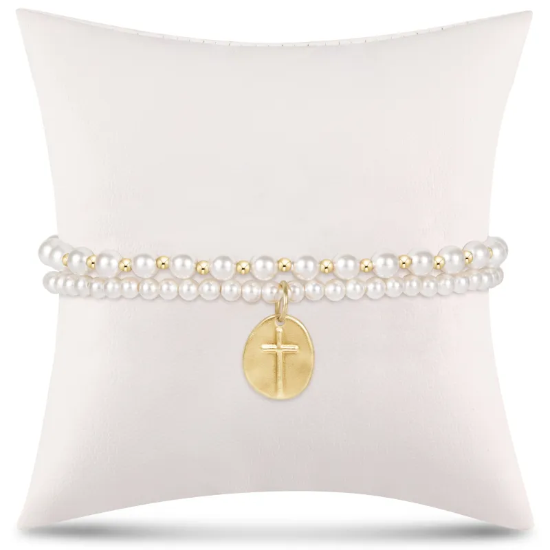 enewton Extends - grateful for you gift stack - pearl small inspire sold by enewton