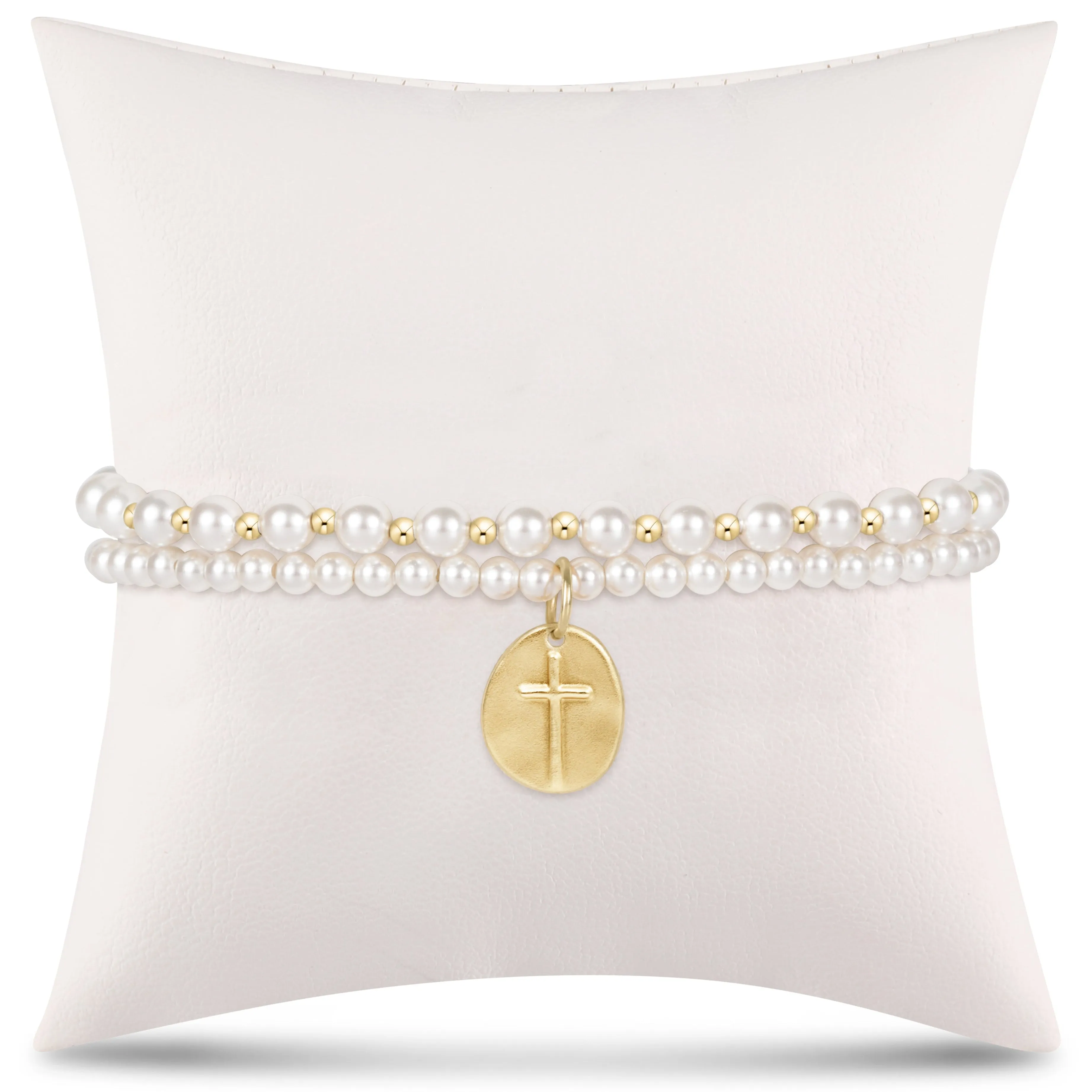 enewton Extends - grateful for you gift stack - pearl small inspire sold by enewton