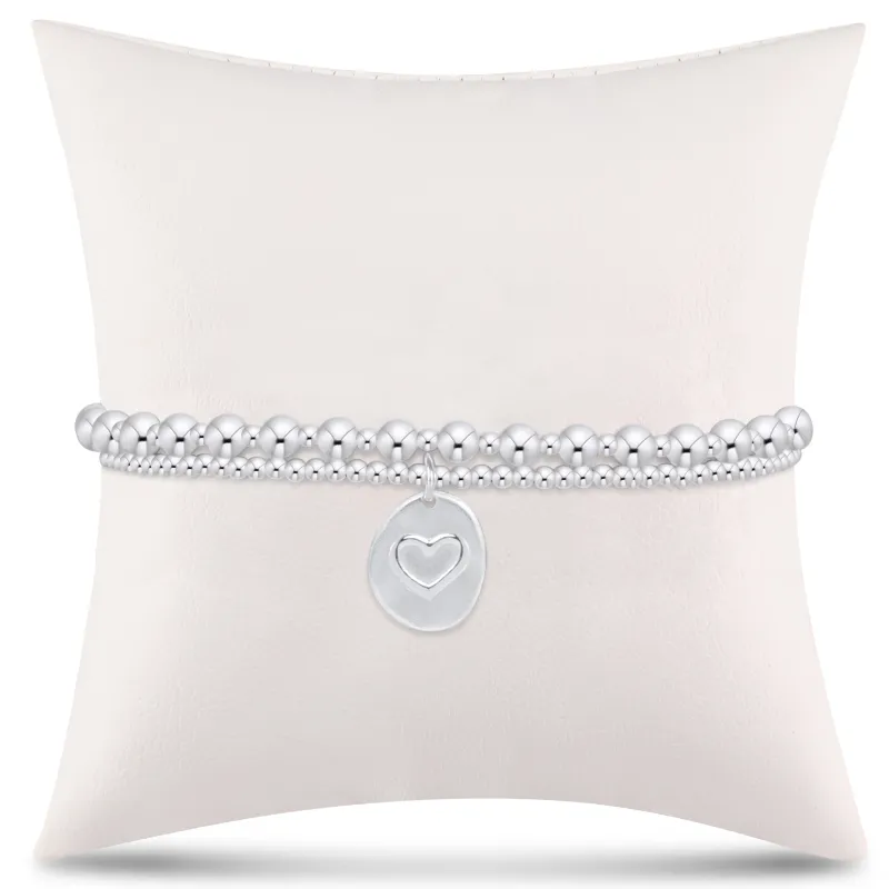 enewton Extends - grateful for you gift stack - sterling small inspire love sold by enewton