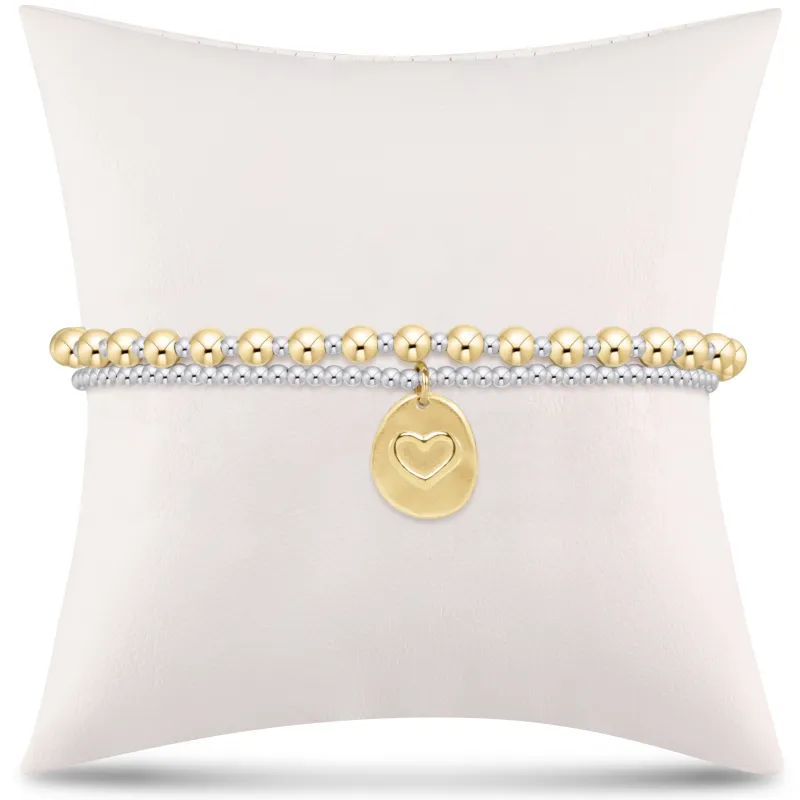 enewton Extends - grateful for you gift stack - mixed metal small inspire love sold by enewton