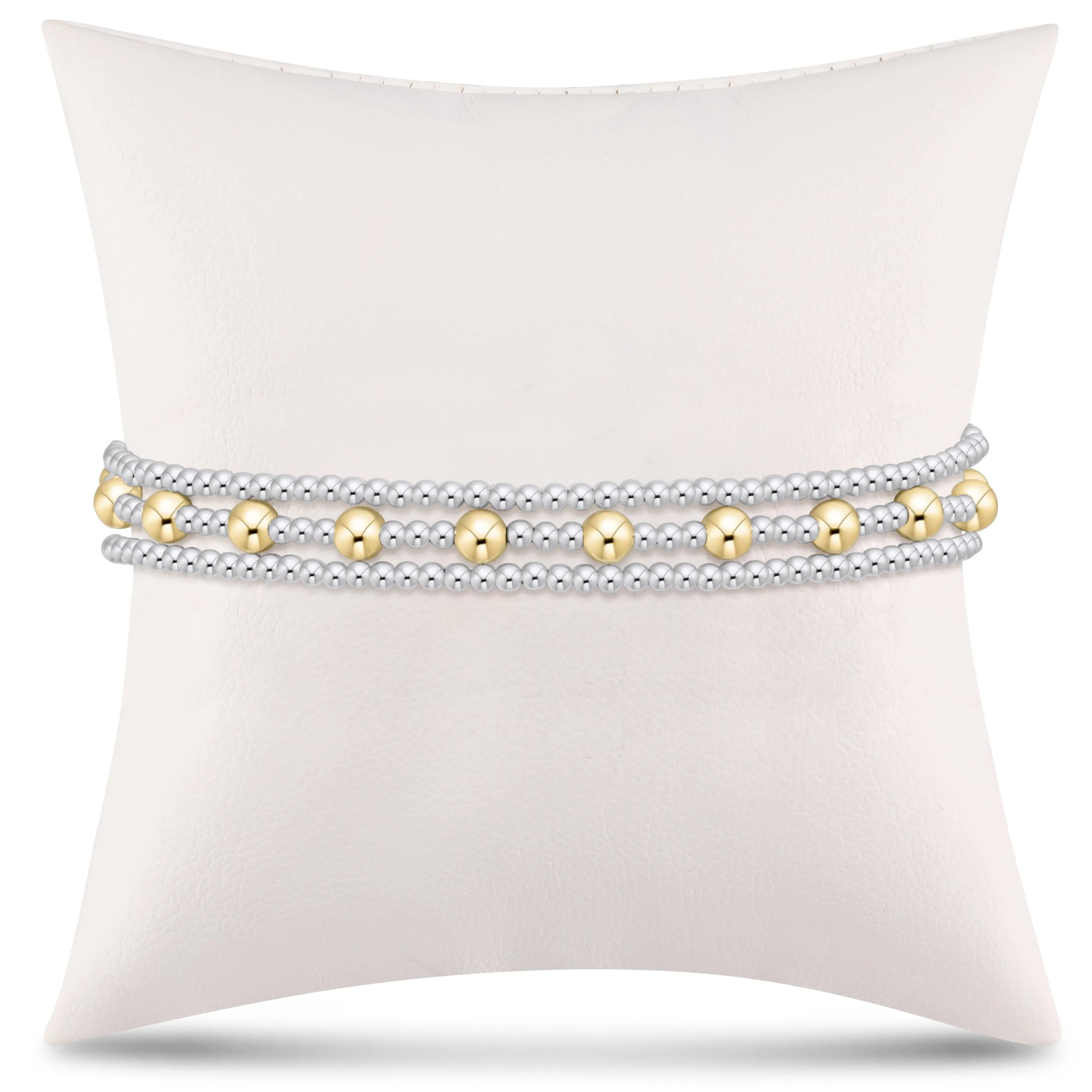 enewton Extends - simply classic sincerity stack - mixed metal - stack of 3 sold by enewton