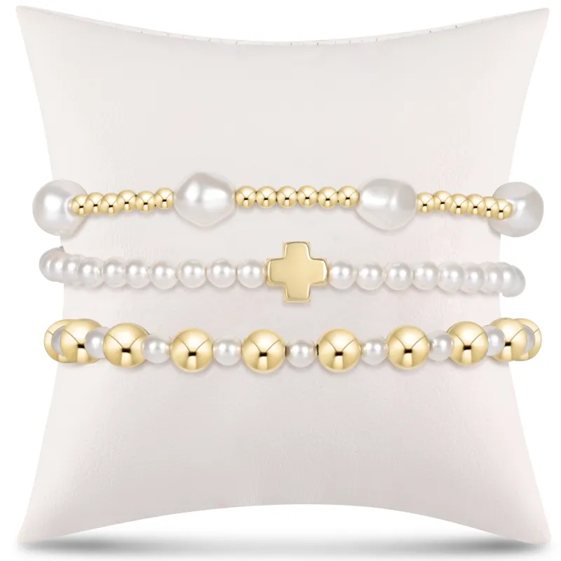 enewton Extends - not your grandma's pearls gift stack sold by enewton