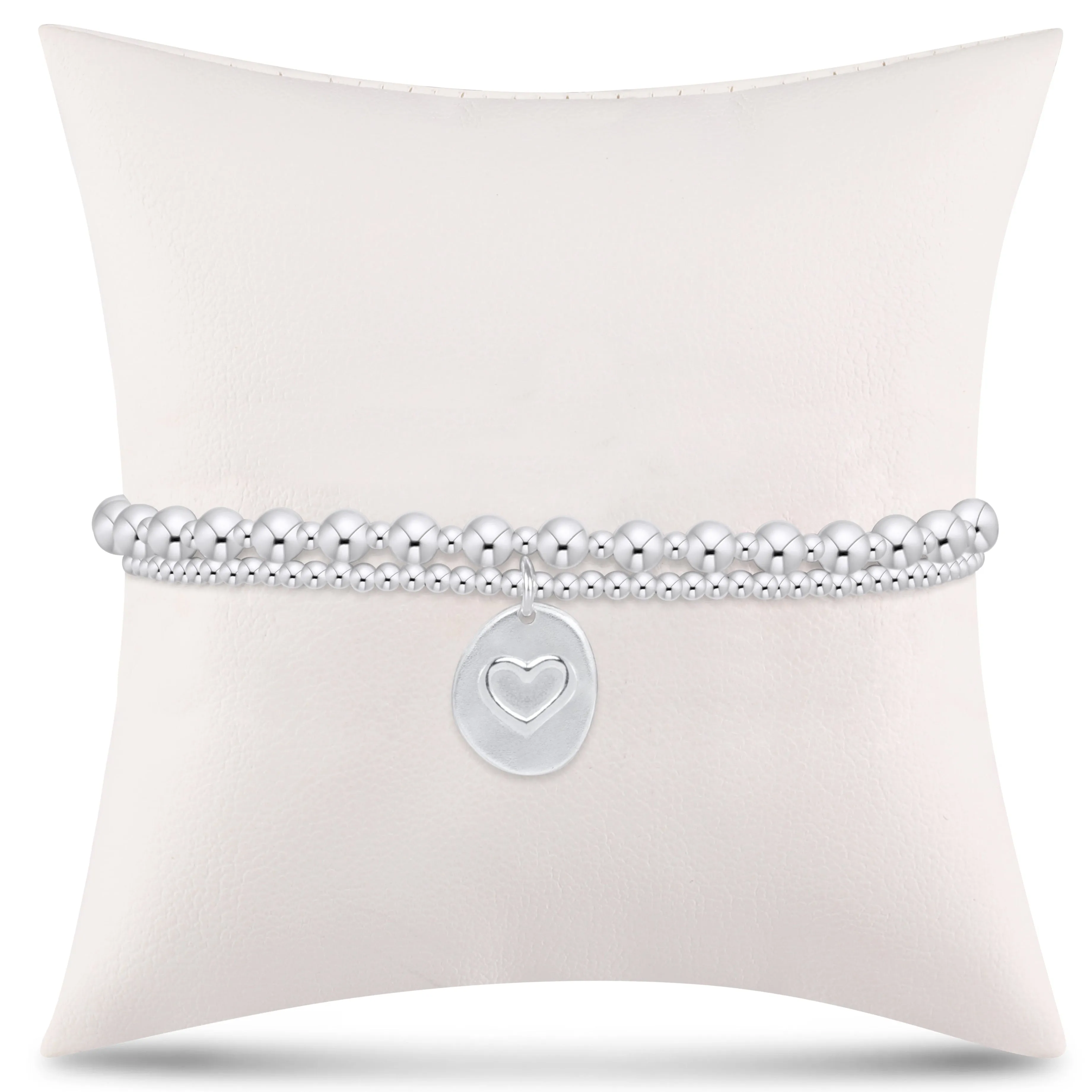 grateful for you gift stack - sterling small inspire love sold by enewton