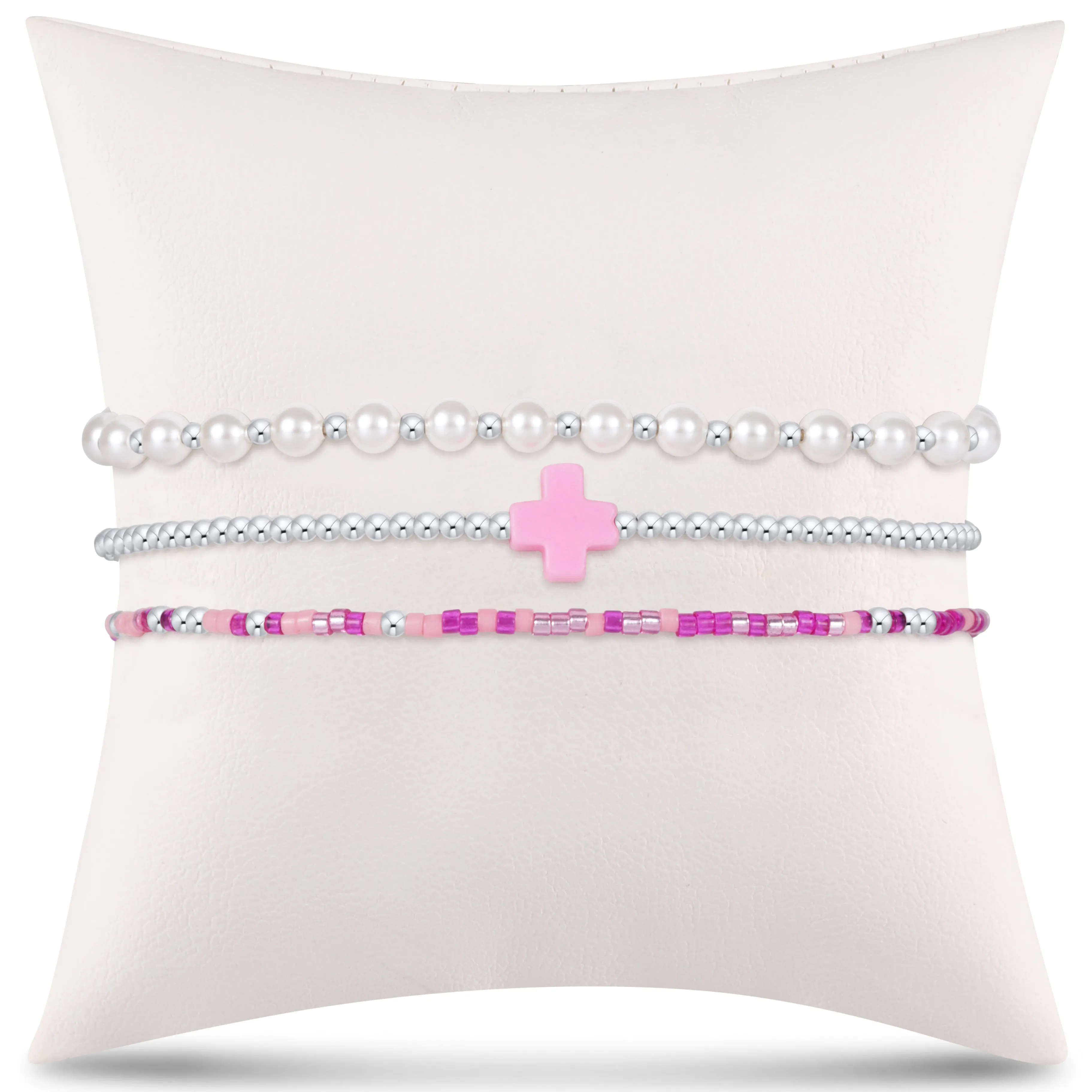 e's gift drawer stack - sterling bright pink sold by enewton