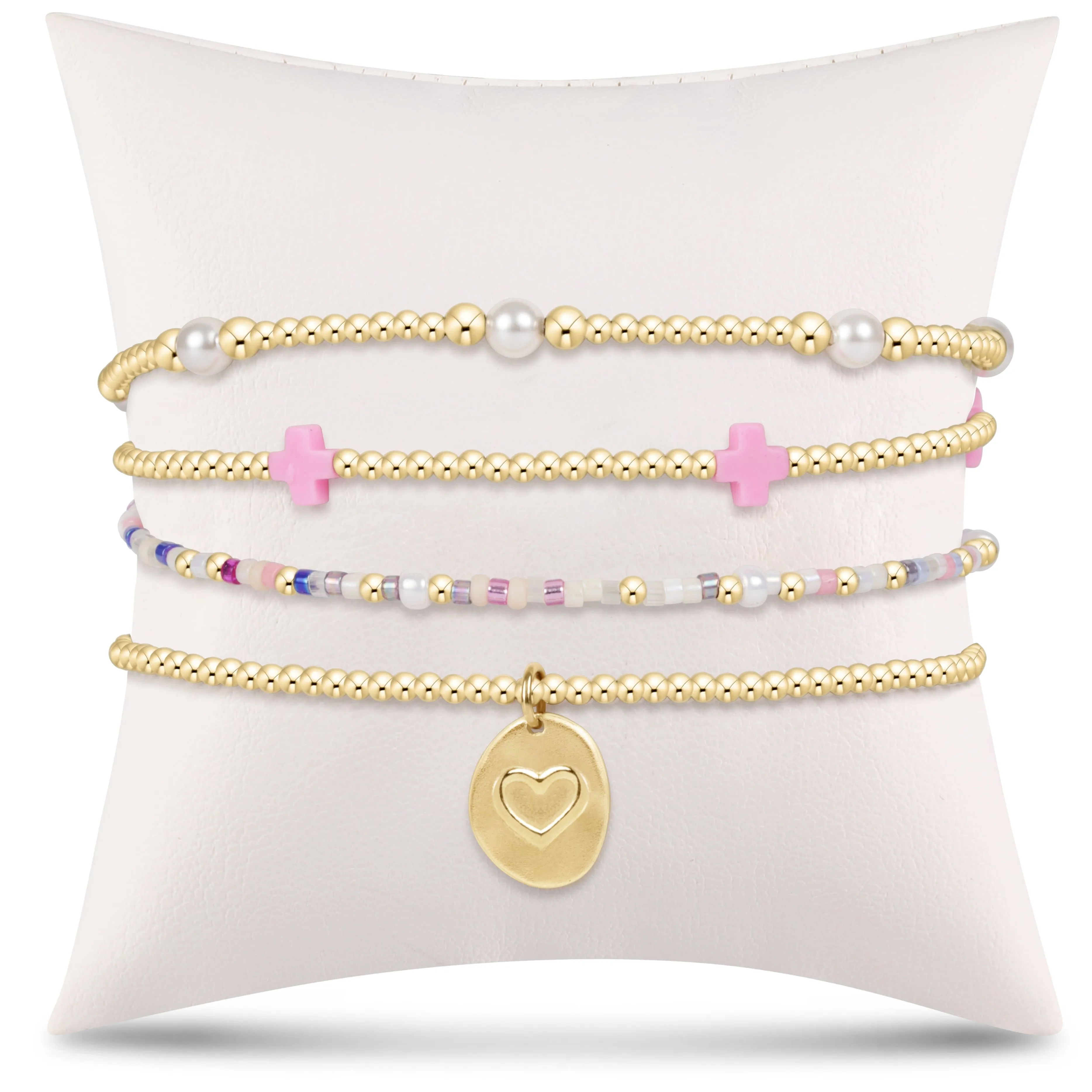 e's go-to gift stack - bright pink small inspire love sold by enewton
