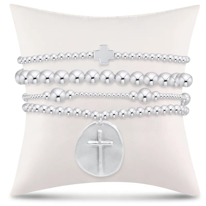 e's luxe go-to gift stack - sterling sold by enewton