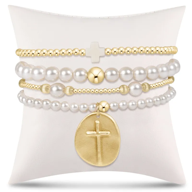 e's luxe go-to gift stack - off-white sold by enewton