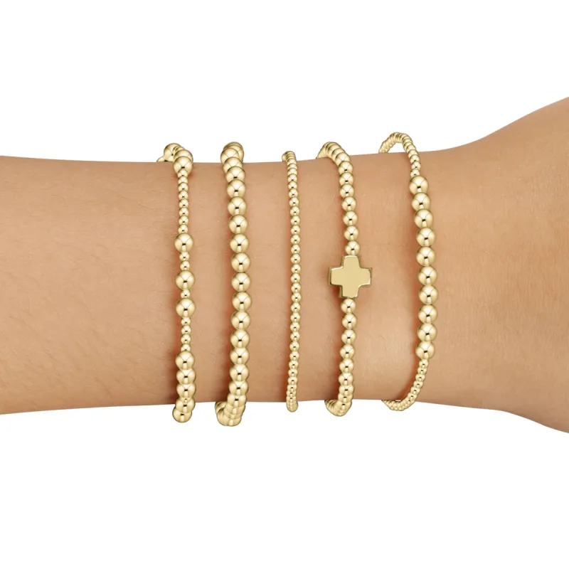 e's Go-To Gift Stack of 5 - Gold sold by enewton