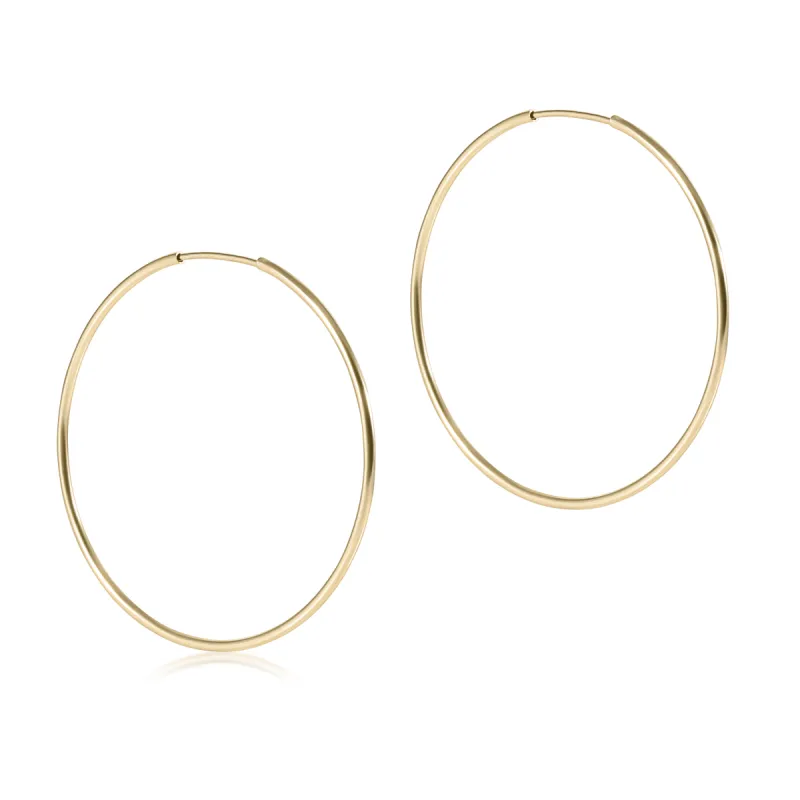 Endless Gold 1.25" Hoop sold by enewton