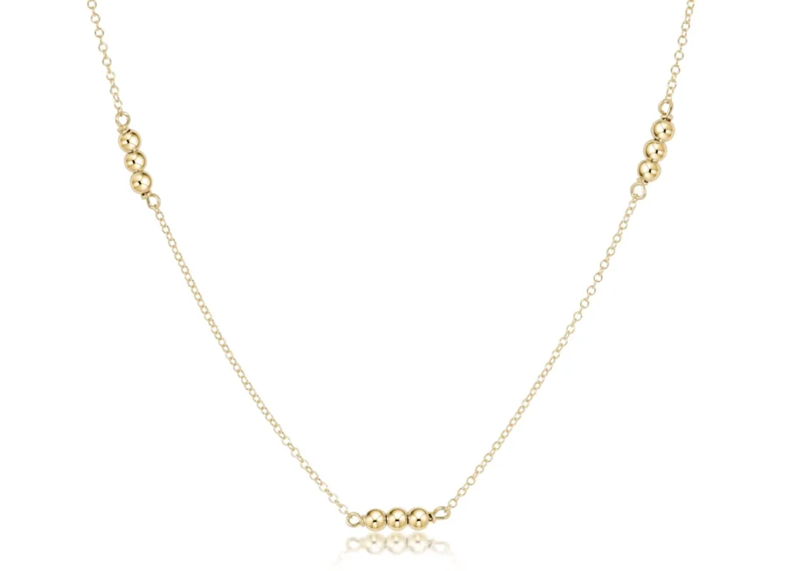 Choker Joy Simplicity Chain Gold - 3mm Gold sold by enewton