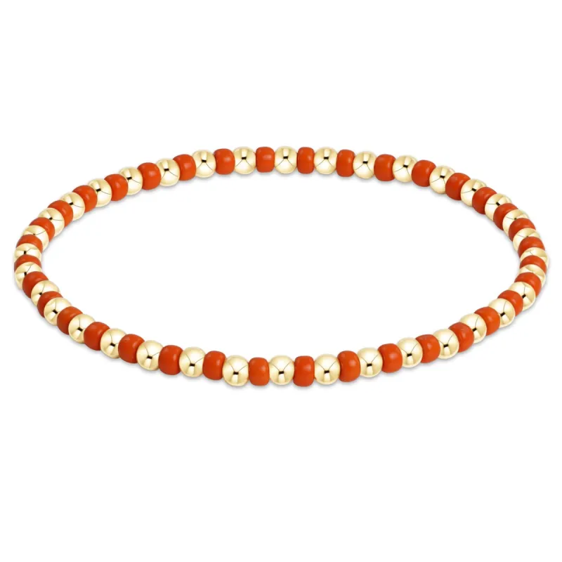 Gameday Hope Grateful Bracelet - Bright Orange sold by enewton