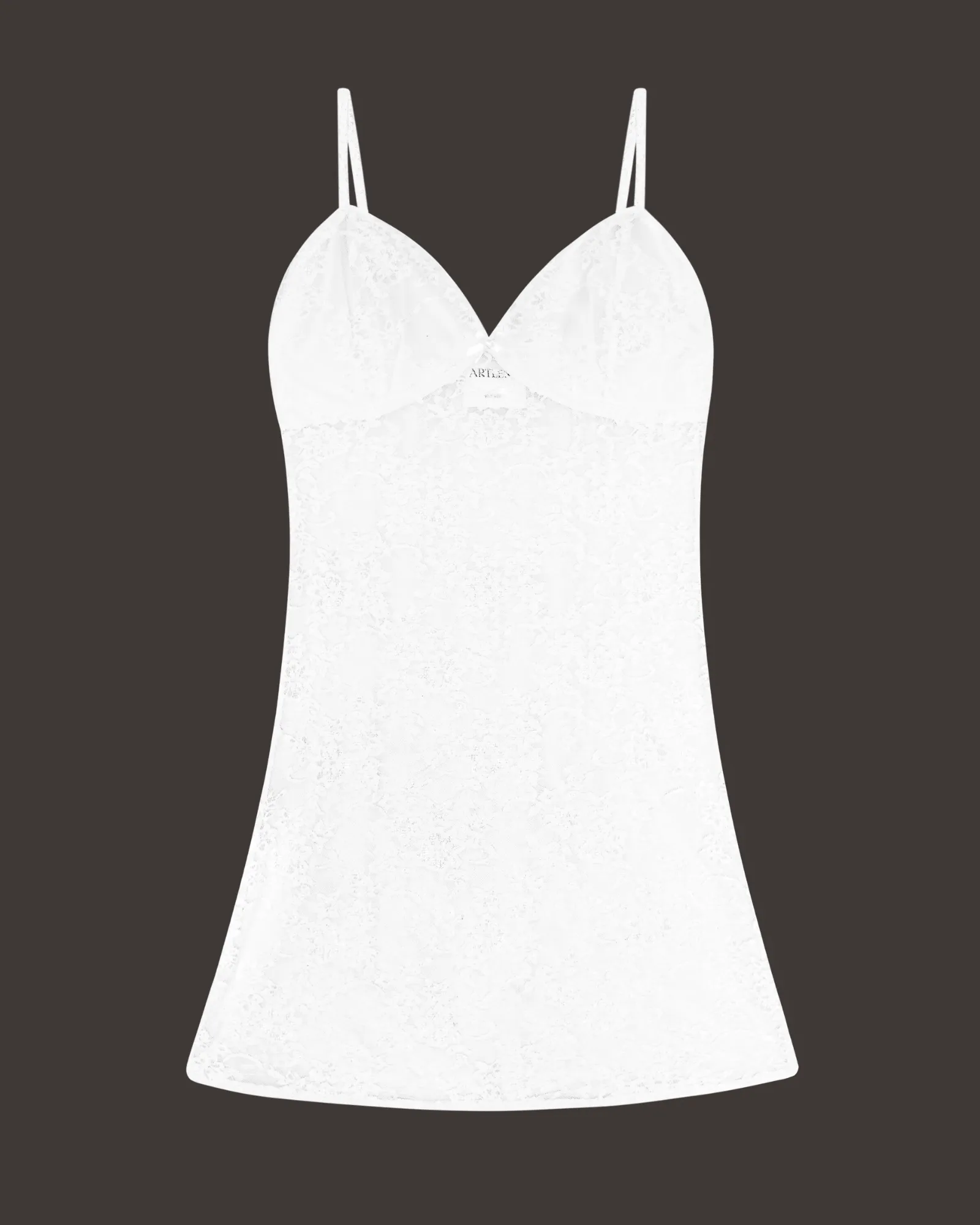 FLORAL LACE DRESS - WHITE sold by Artless Forever