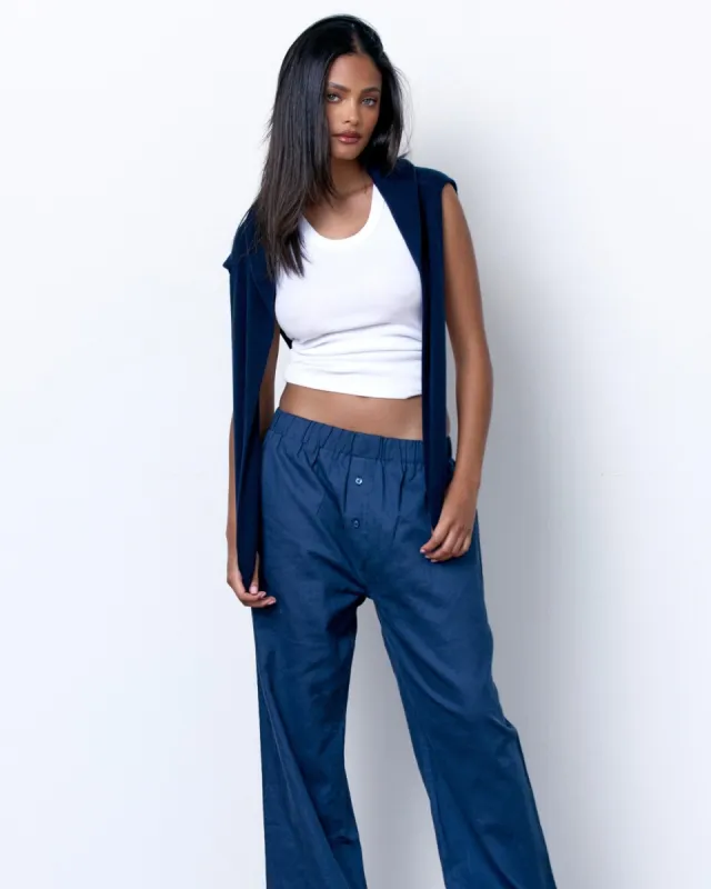 Linen Relaxed Pants sold by Artless Forever