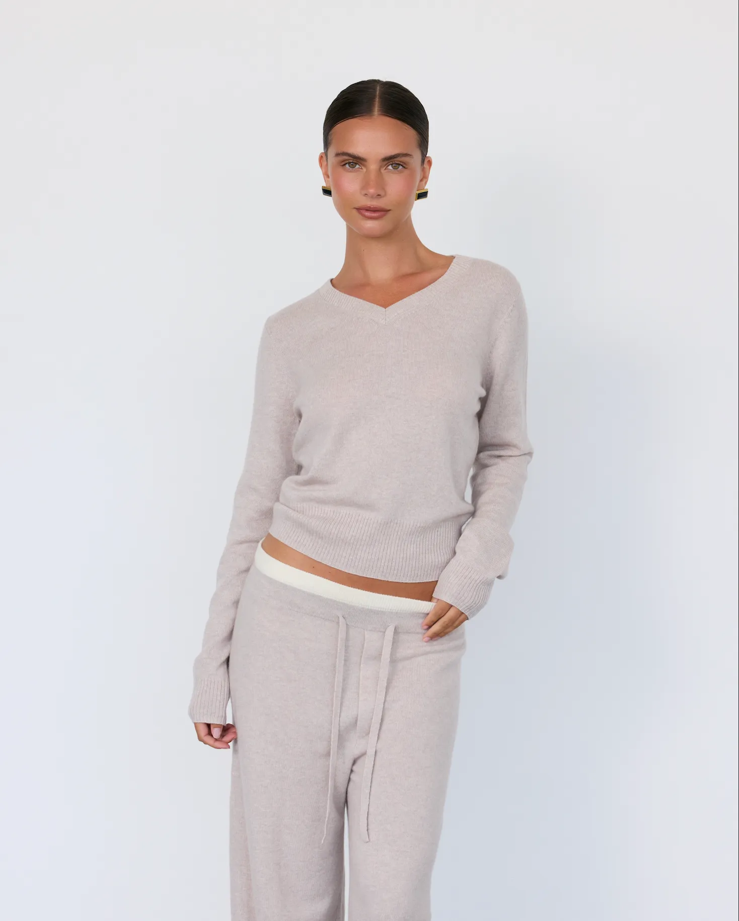 Tove V-Neck Sweater sold by Artless Forever product image thumbnail 4