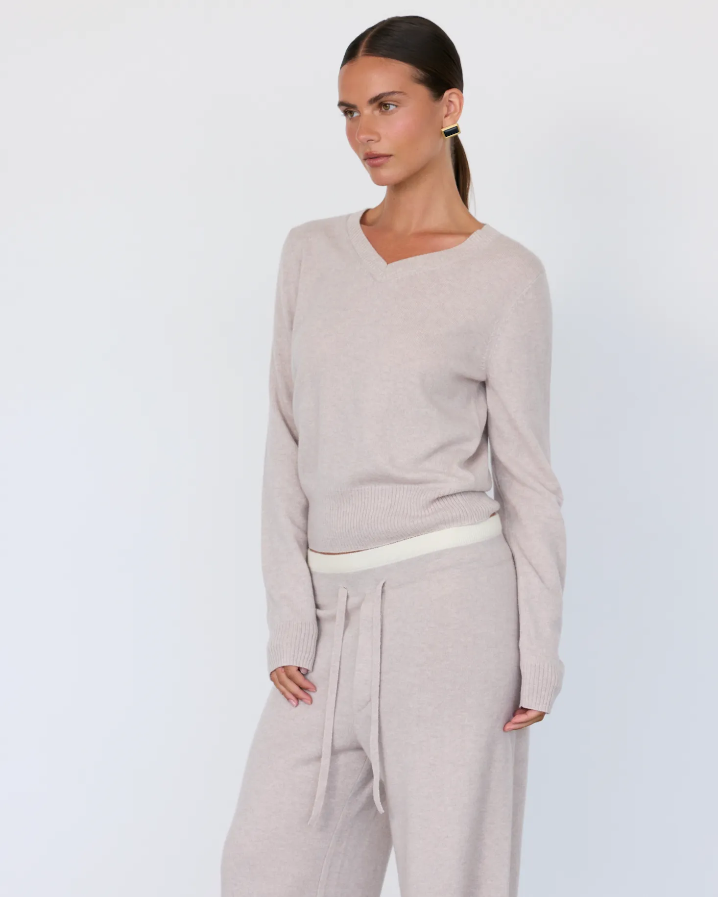 Tove V-Neck Sweater sold by Artless Forever product image thumbnail 3