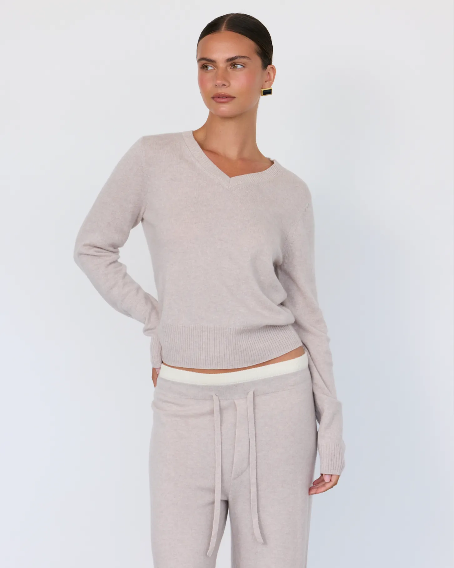 Tove V-Neck Sweater sold by Artless Forever