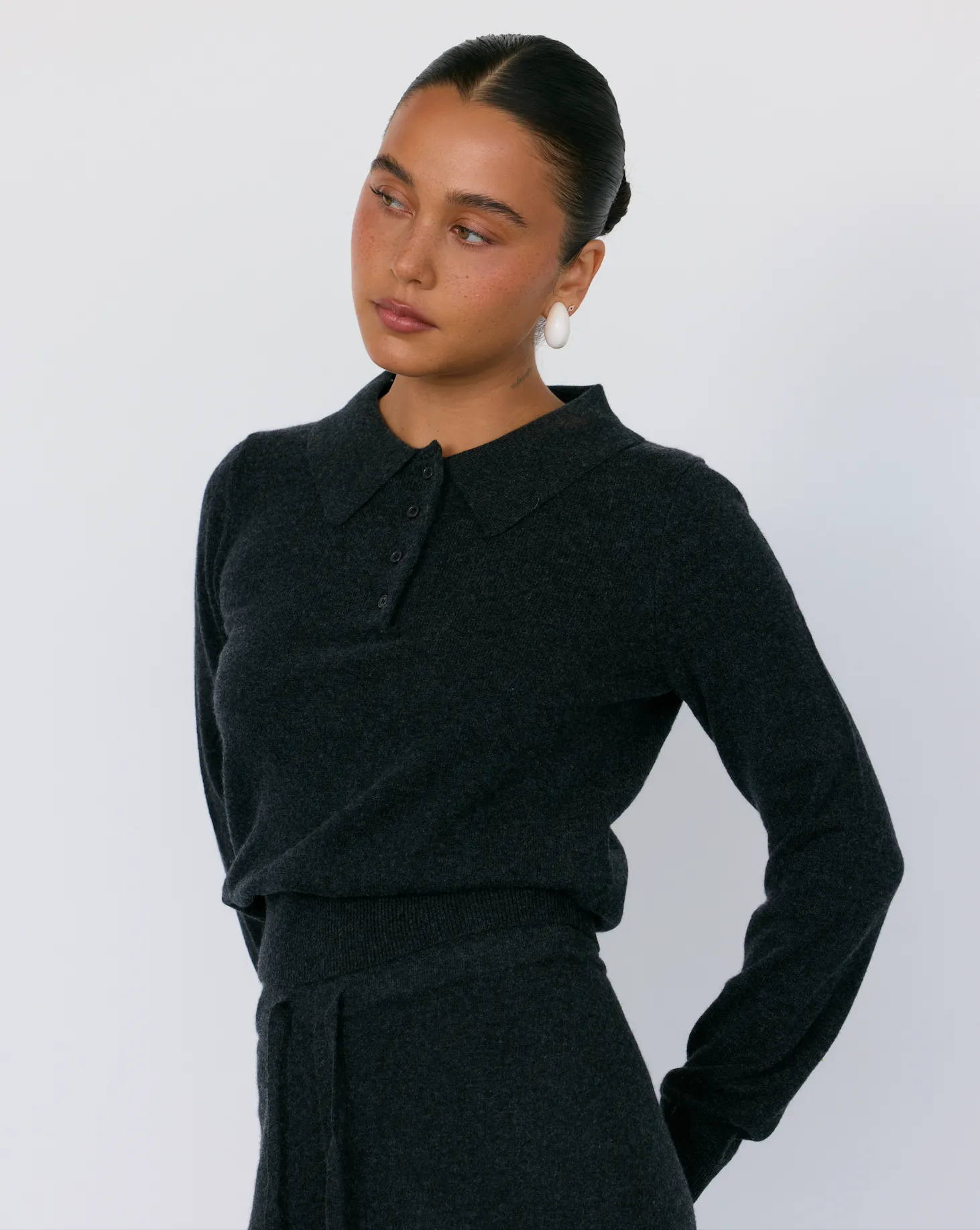 Tove Cashmere Polo sold by Artless Forever product image thumbnail 2