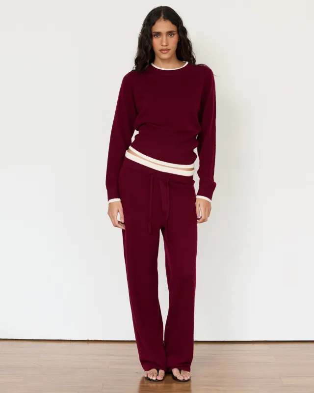 Tove Layered Cashmere Crewneck sold by Artless Forever