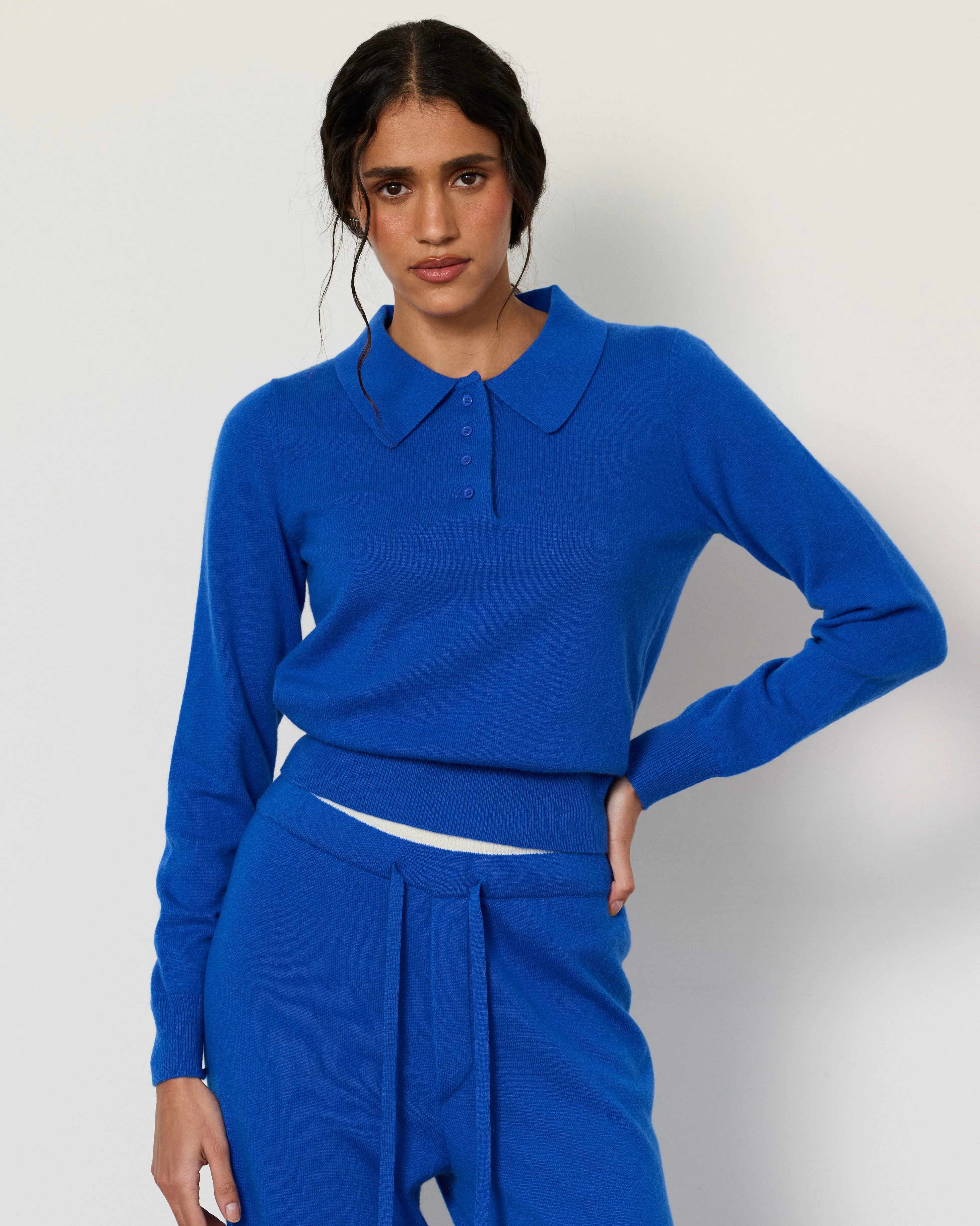 Tove Cashmere Polo sold by Artless Forever